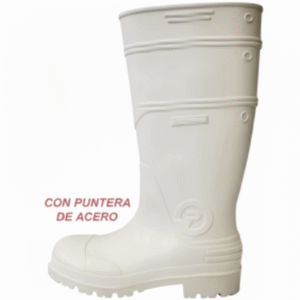 BOTA BLANCA REFORCED CON PUNTERA