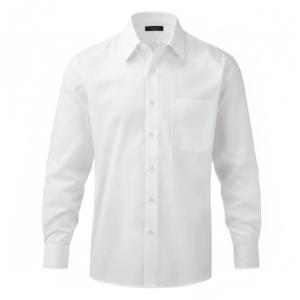 CAMISA LISA MANGA LARGA DE VESTIR